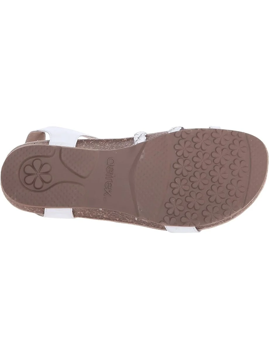 Сандалии Aetrex Jillian Quarter Strap — изображение 3 из 4, белый