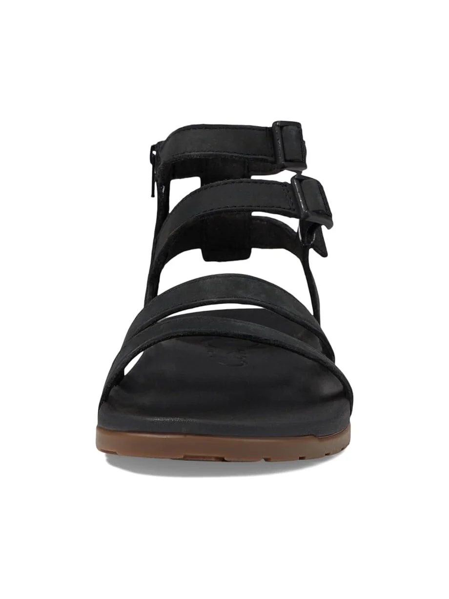 Сандалии Chaco Lowdown Leather Strappy High — изображение 2 из 4, черный
