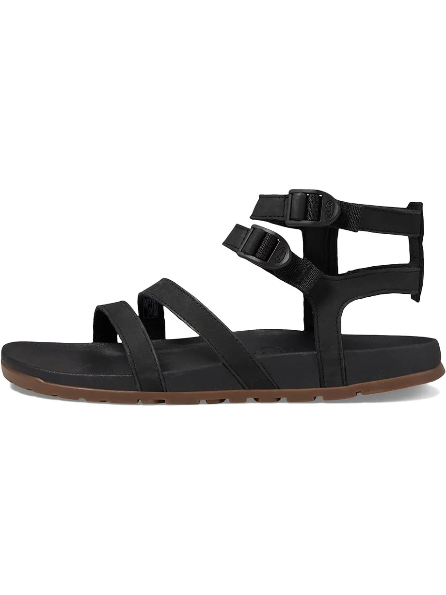 Сандалии Chaco Lowdown Leather Strappy High — изображение 4 из 4, черный