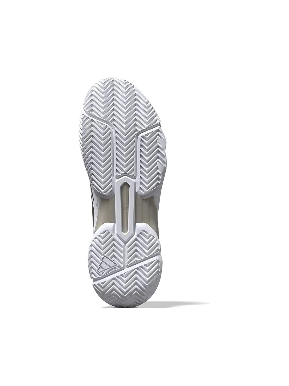 Кроссовки adidas Courtjam Control 3 — изображение 3 из 4, белый/черный/серый