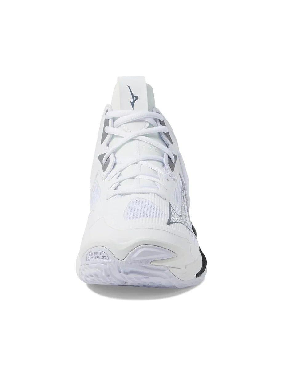 Кроссовки Mizuno Wave Momentum 3 Mid — изображение 3 из 4, белый/черный