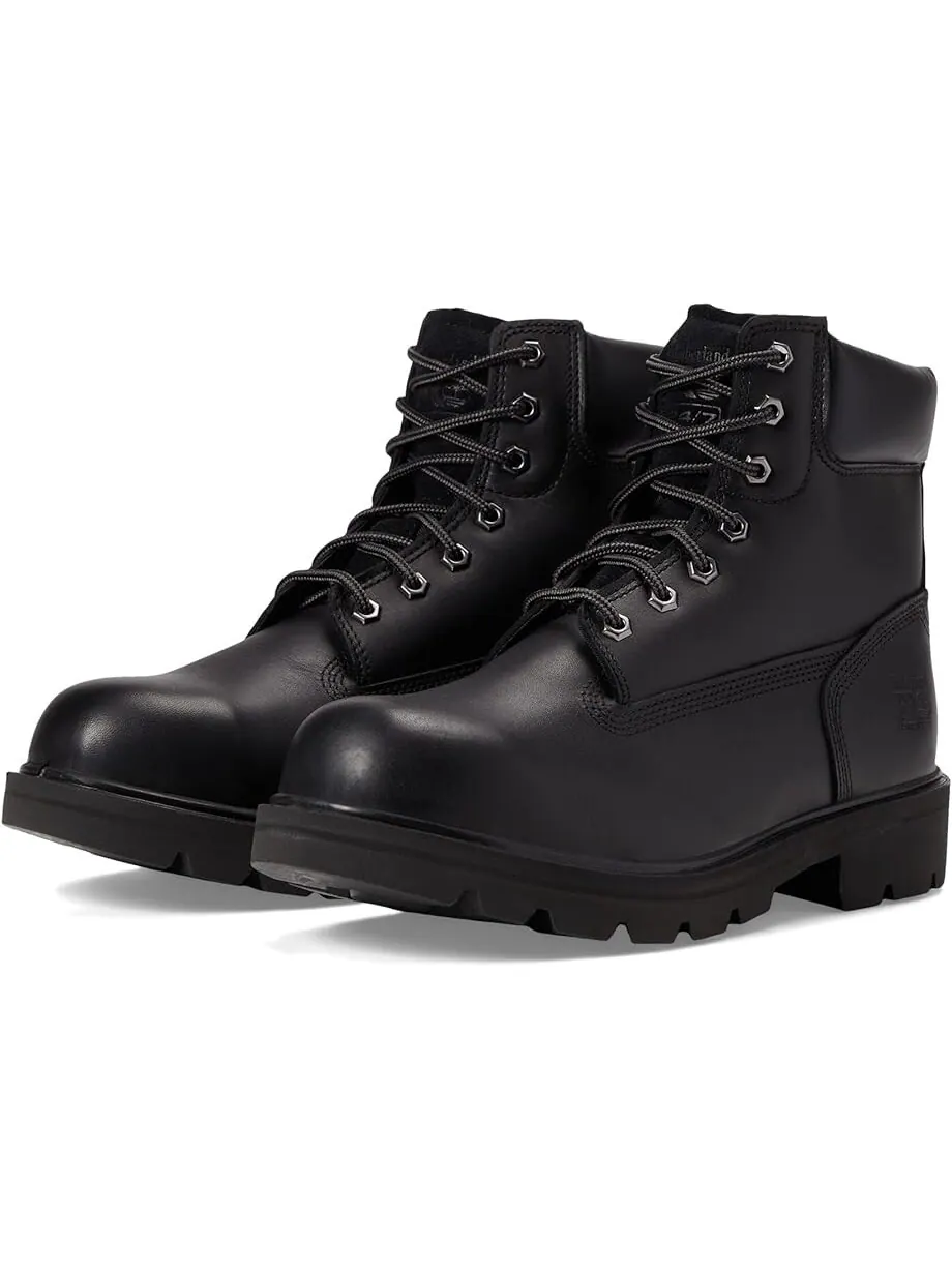 Ботинки Timberland PRO Sawhorse 6" Composite Safety Toe — изображение 1 из 5, черный