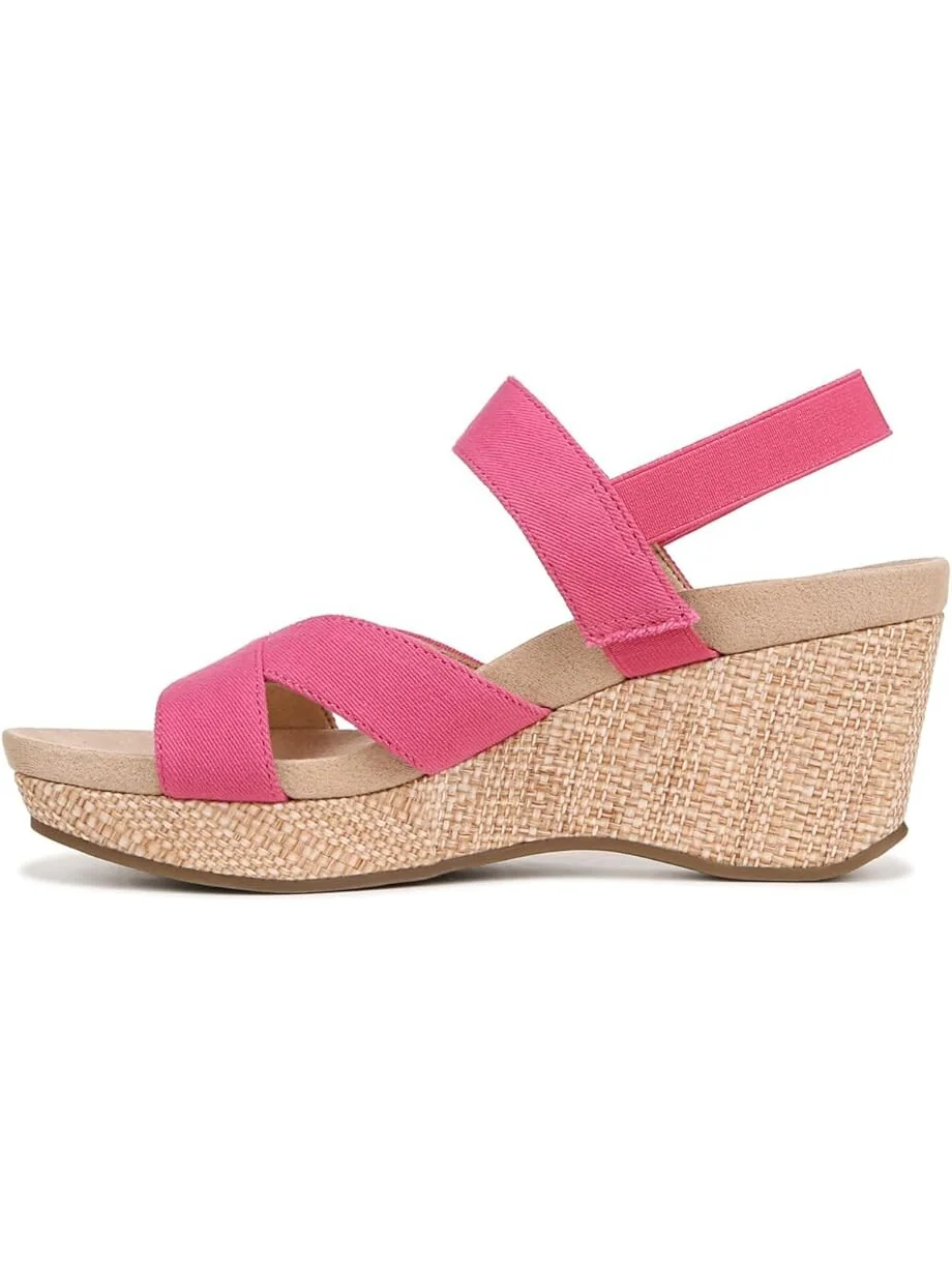 Сандалии LifeStride Danita Strappy Wedge — изображение 4 из 4, розовый