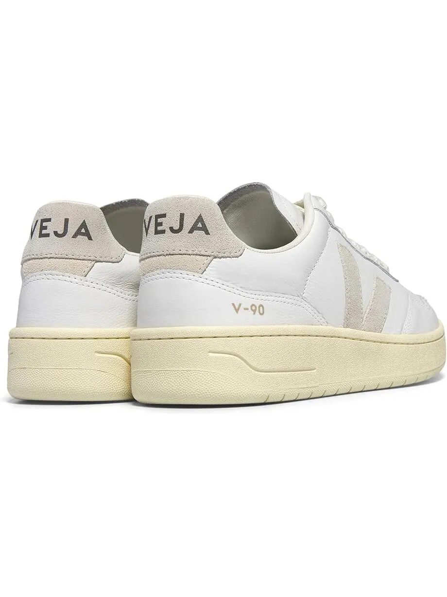 Кроссовки VEJA V-90 — изображение 2 из 3, белый/натуральный