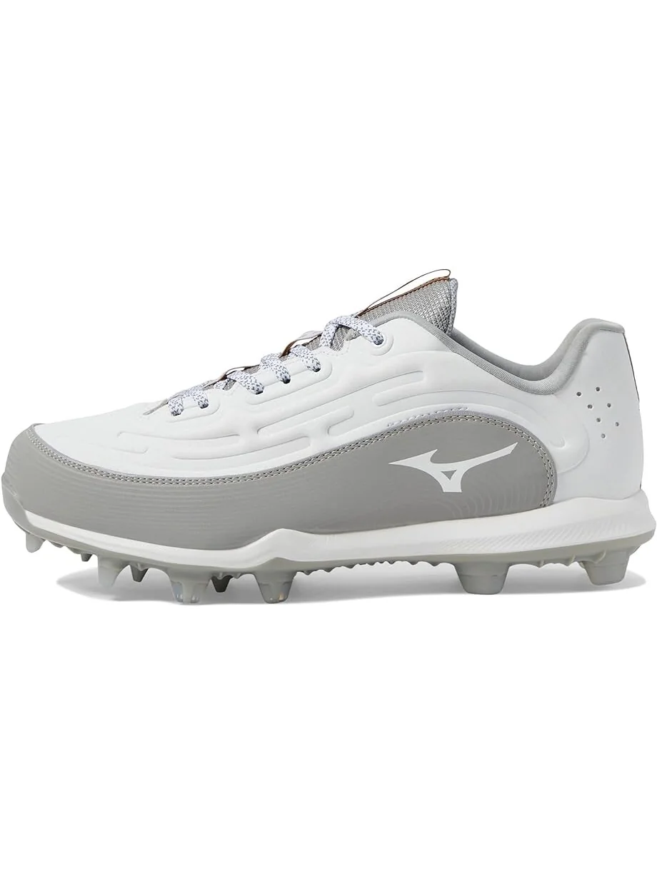 Кроссовки Mizuno Finch Elite 6 Low TPU — изображение 4 из 4, белый/серый