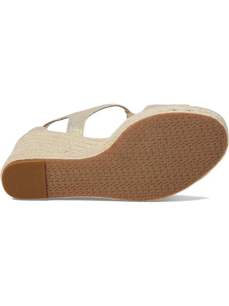 Туфли MICHAEL Michael Kors Berkley Mid Wedge — изображение 3 из 4, бледный золотистый