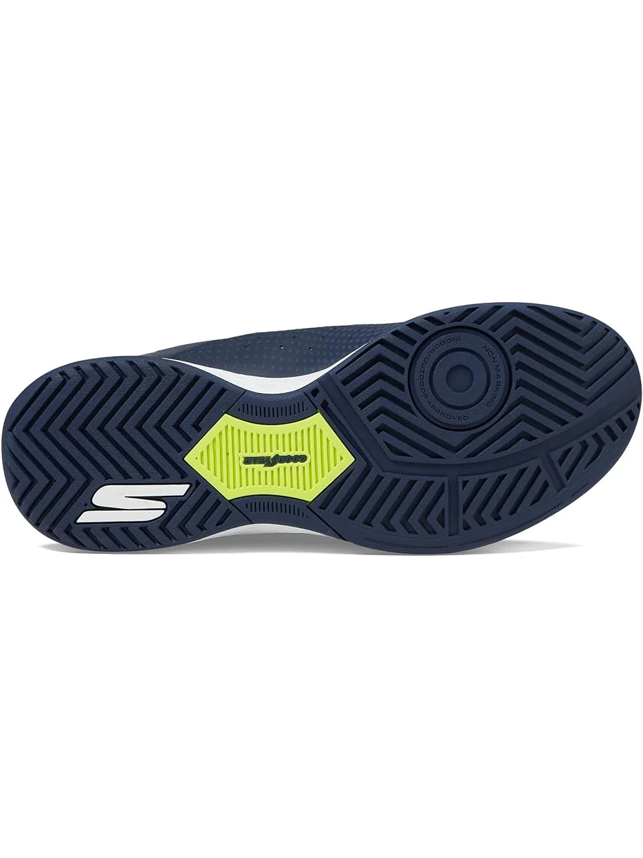 Кроссовки SKECHERS Skechers Pickleball Slip-ins Relaxed Fit: Viper Court Reload — изображение 3 из 4, темно-синий/желтый