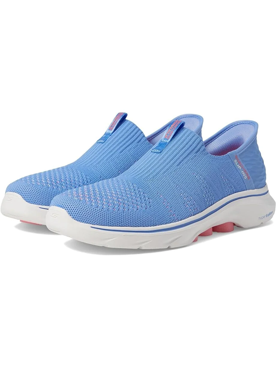 Кроссовки SKECHERS Performance Go Walk 7 City Lights Hands Free Slip-Ins — розовый