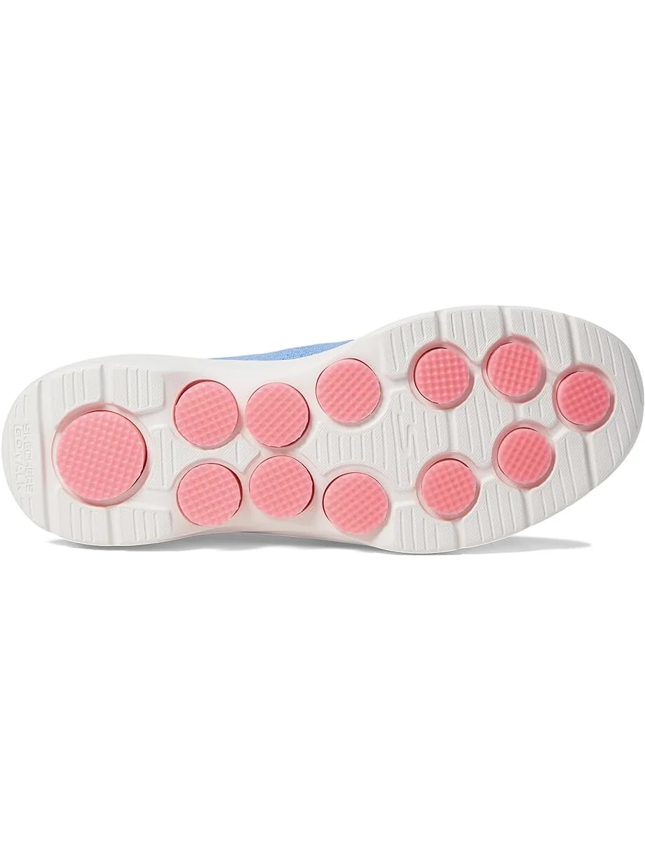 Кроссовки SKECHERS Performance Go Walk 7 City Lights Hands Free Slip-Ins — изображение 3 из 4, фиолетовый/розовый