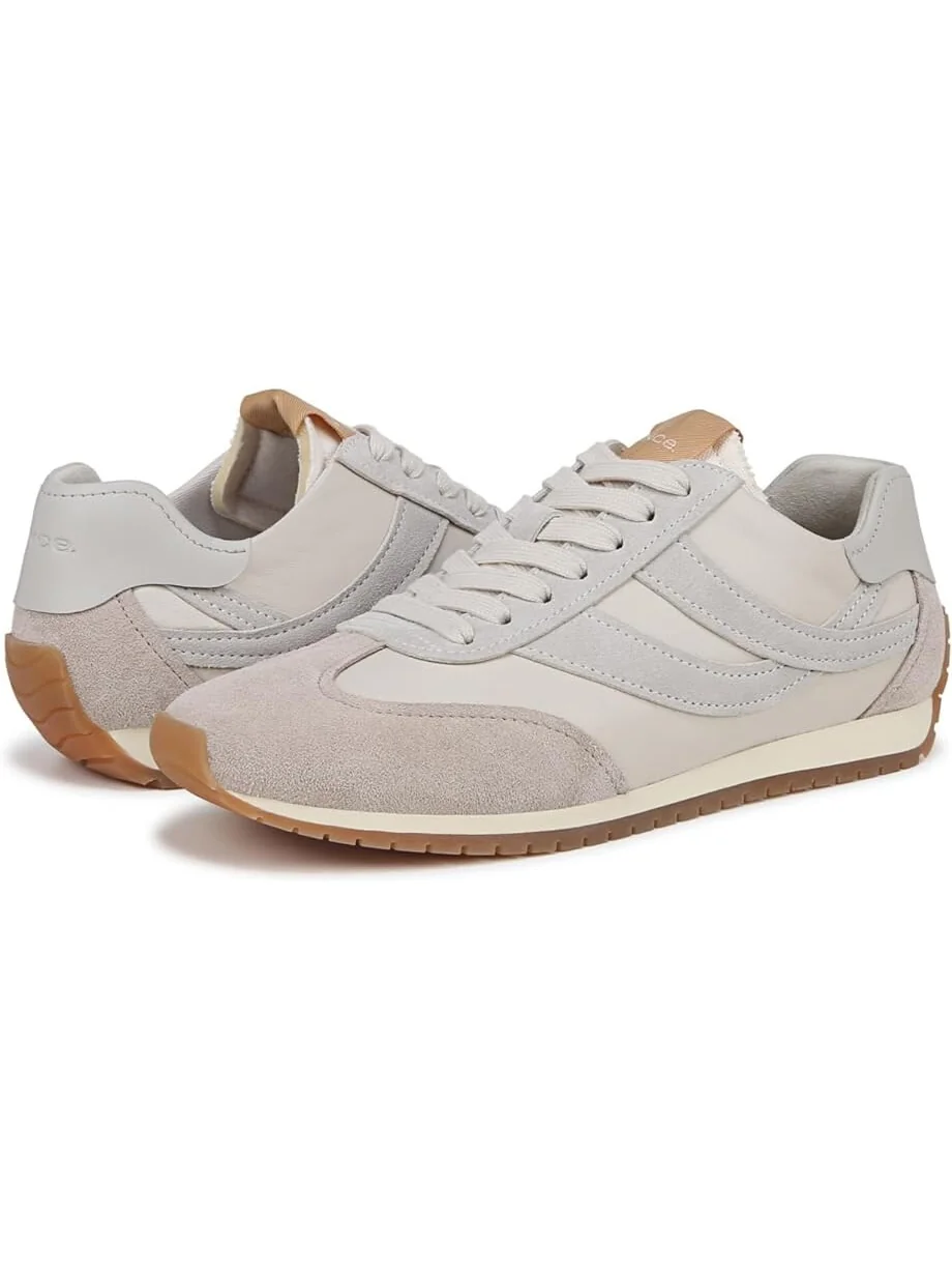 Кроссовки Vince Oasis Runner Lace-Up Sneakers — изображение 1 из 4, белый