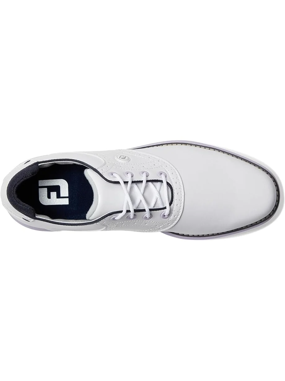 Кроссовки FootJoy Traditions Golf Shoes — изображение 2 из 4, белый/темно-синий