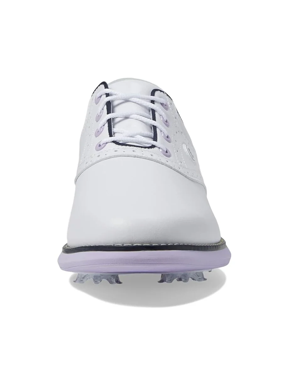 Кроссовки FootJoy Traditions Golf Shoes — изображение 3 из 4, белый/темно-синий