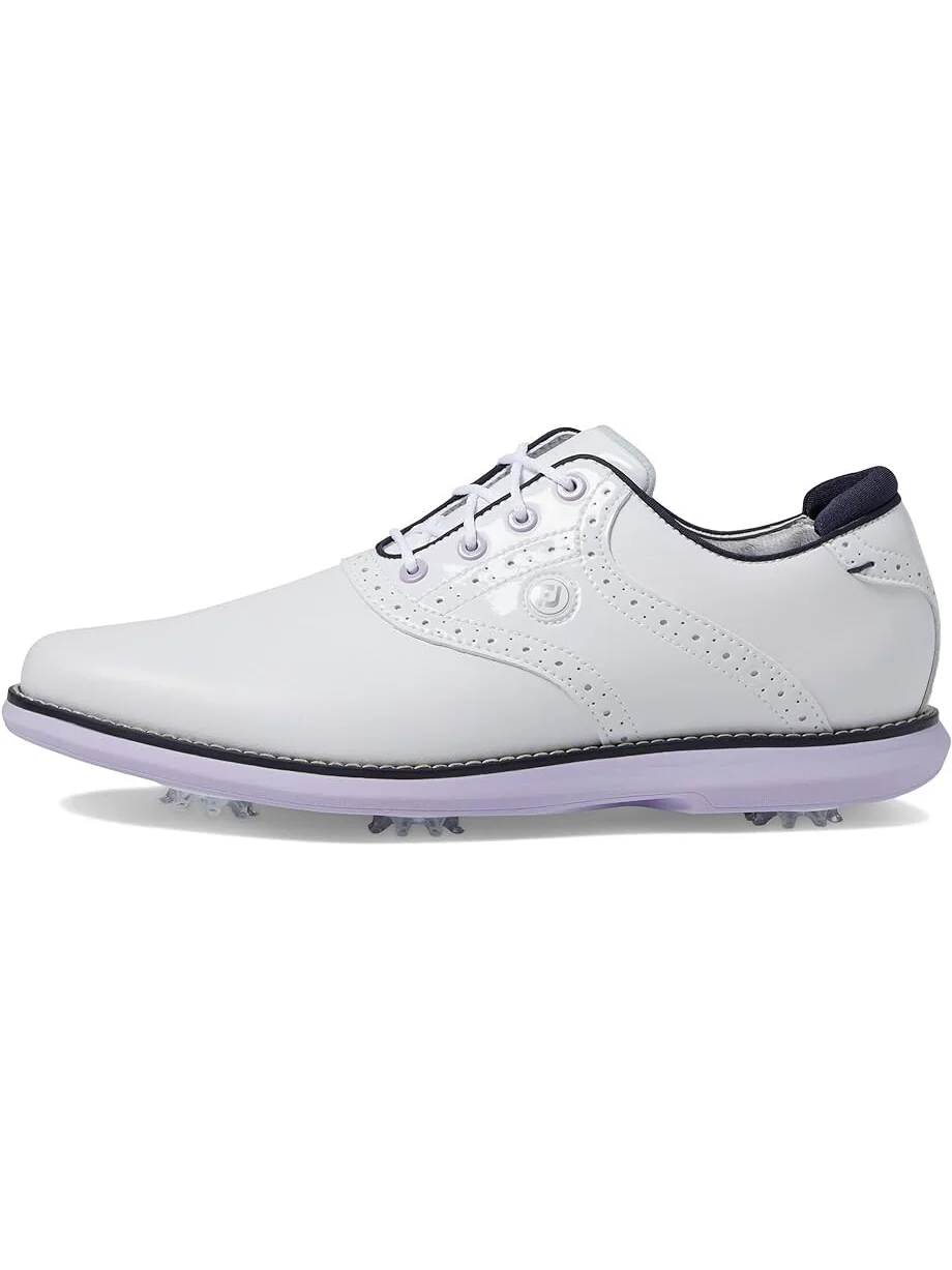 Кроссовки FootJoy Traditions Golf Shoes — изображение 4 из 4, белый/темно-синий