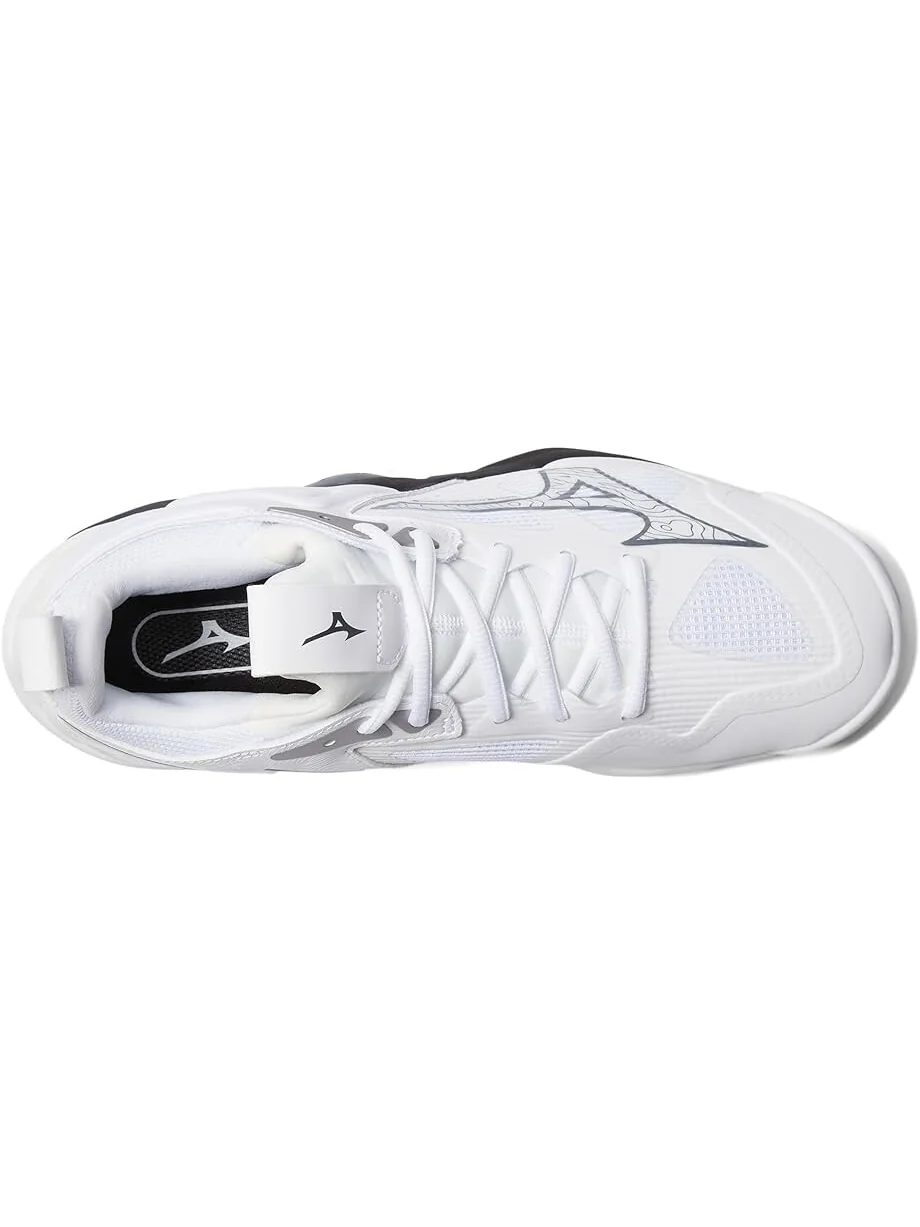 Кроссовки Mizuno Wave Momentum 3 — изображение 2 из 4, белый/черный