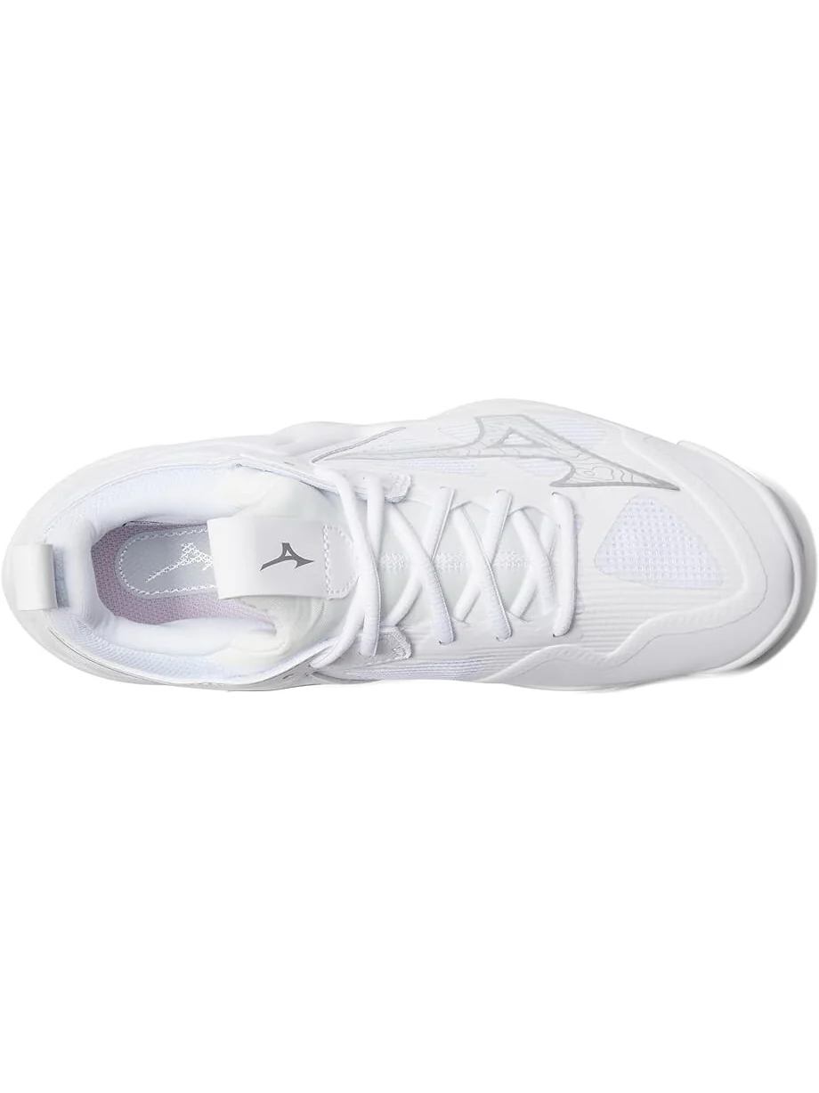 Кроссовки Mizuno Wave Momentum 3 — изображение 2 из 4, белый/серебристый