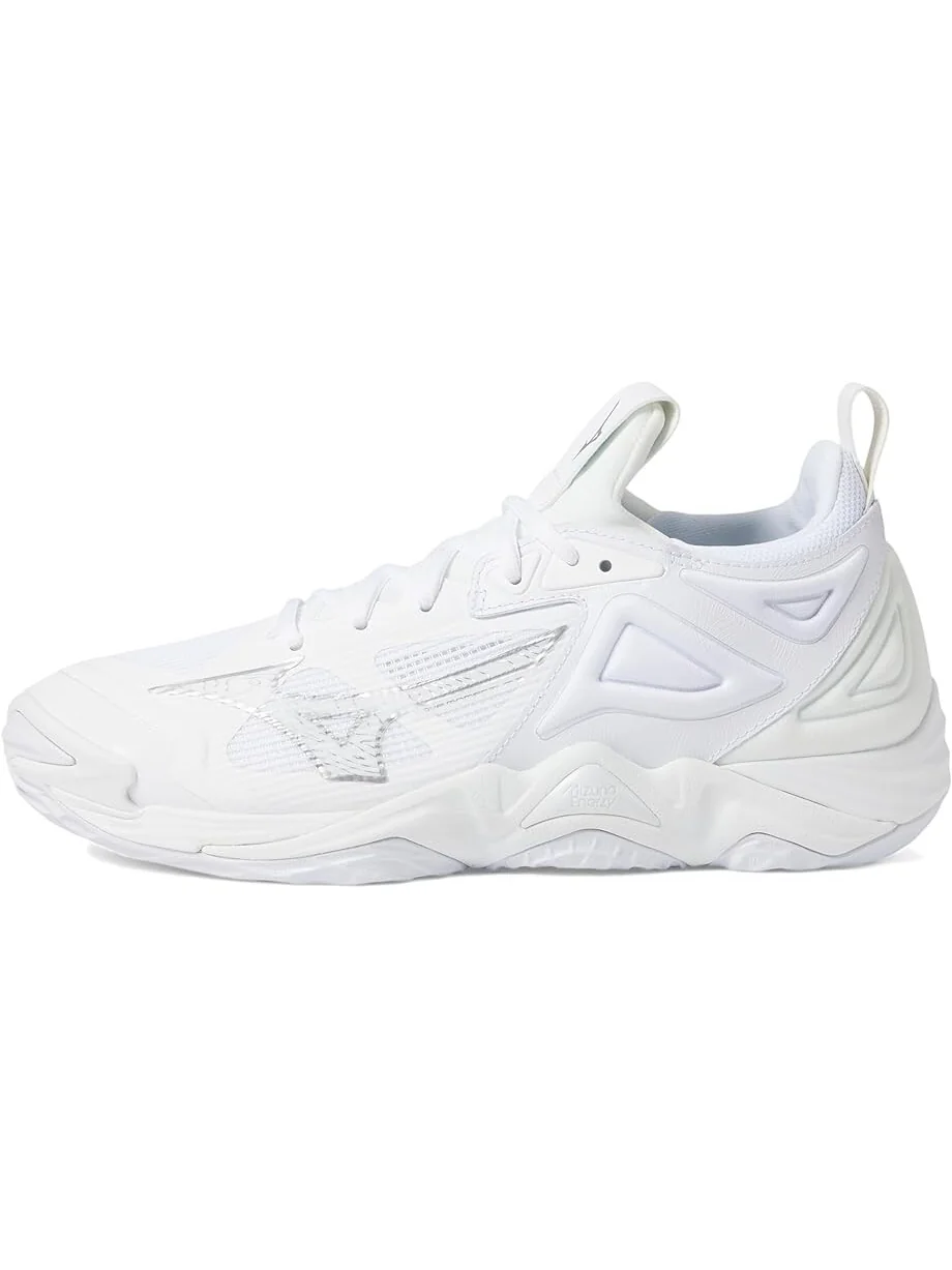 Кроссовки Mizuno Wave Momentum 3 — изображение 4 из 4, белый/серебристый