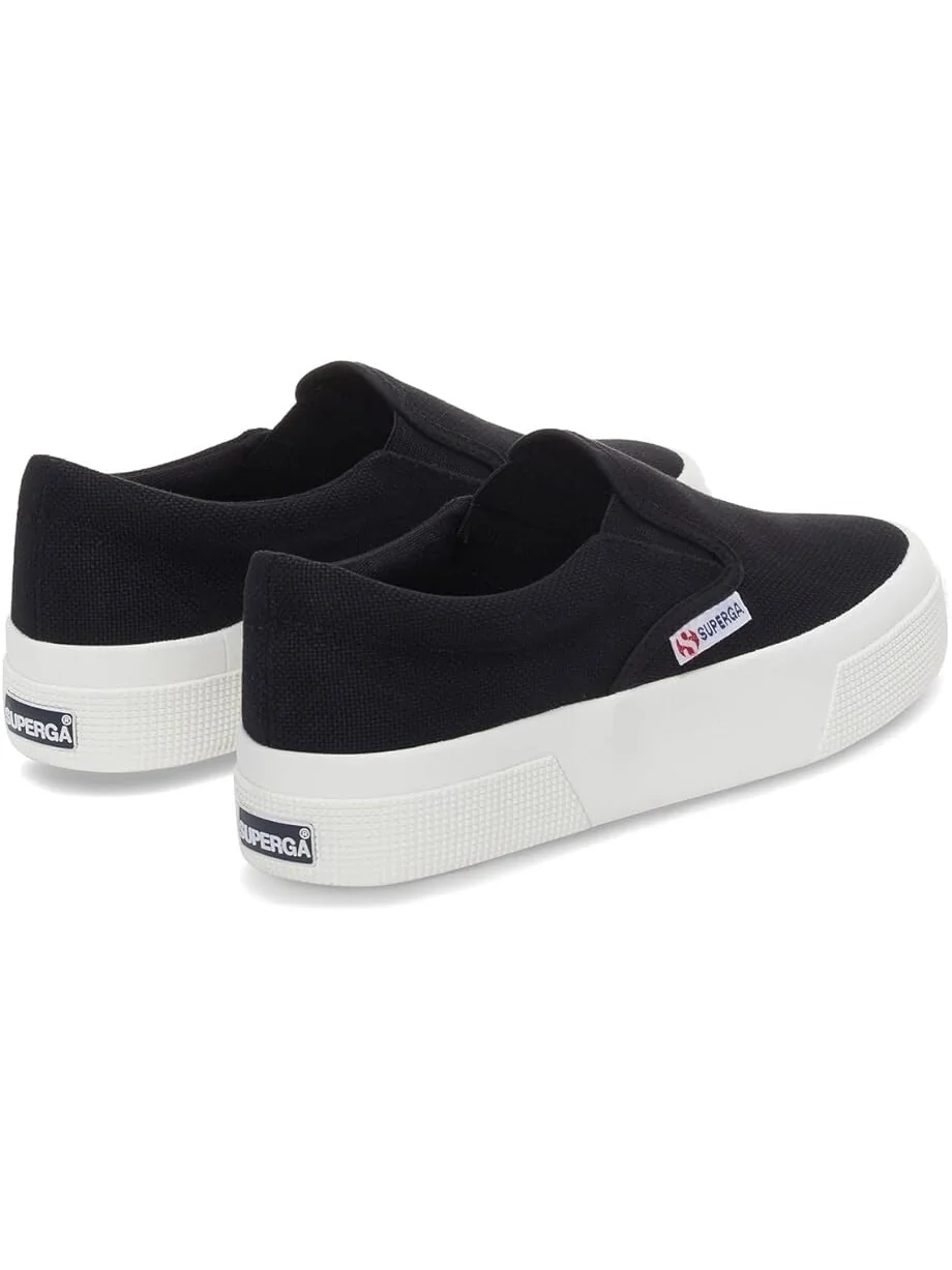 Кроссовки Superga 2740 Platform Slip On — изображение 4 из 4, черный