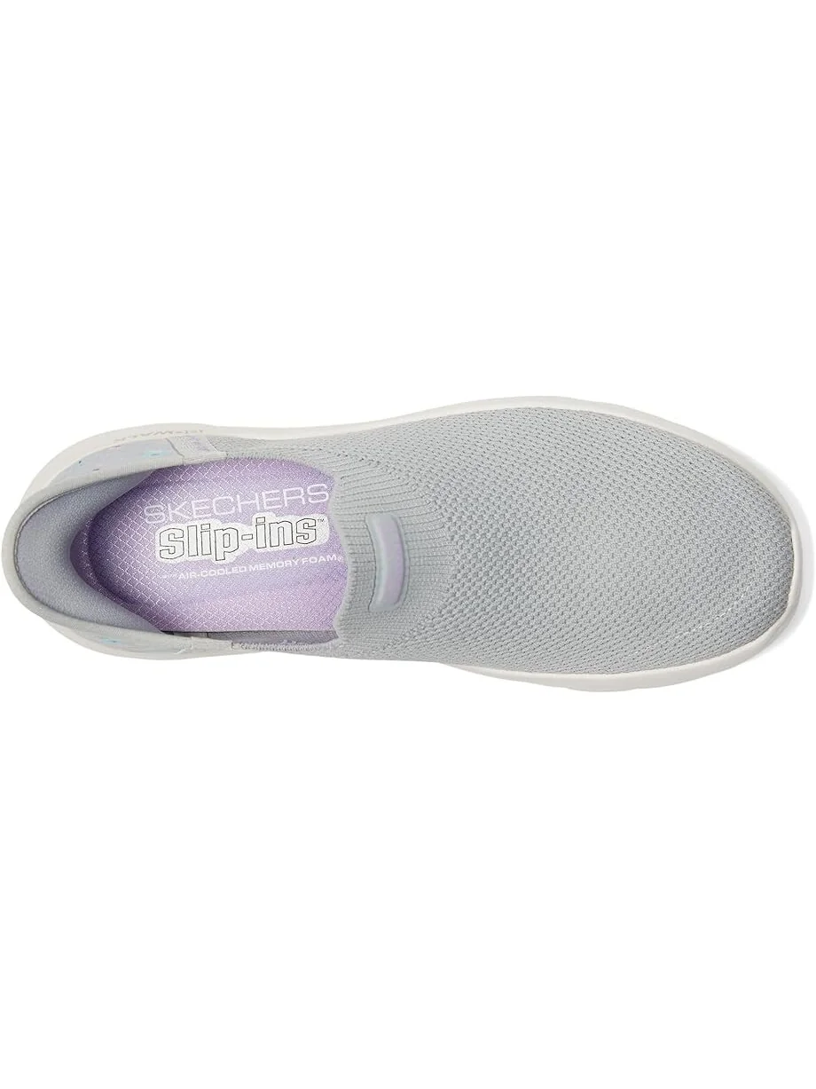 Кроссовки SKECHERS Performance Go Walk Flex Sunset Rose Hands Free Slip-Ins — изображение 2 из 4, серый