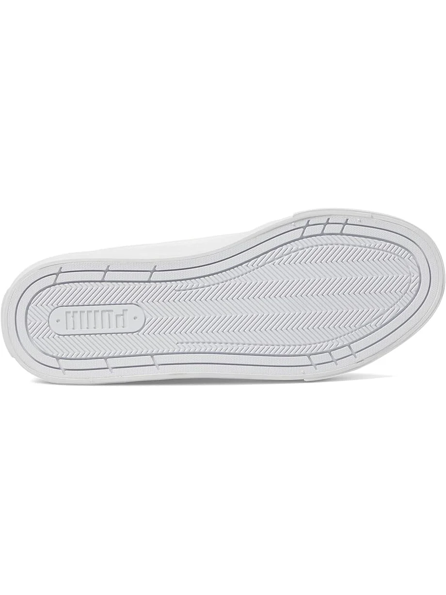 Кроссовки PUMA Court Classic Vulc First Class — изображение 3 из 4, белый/золотистый