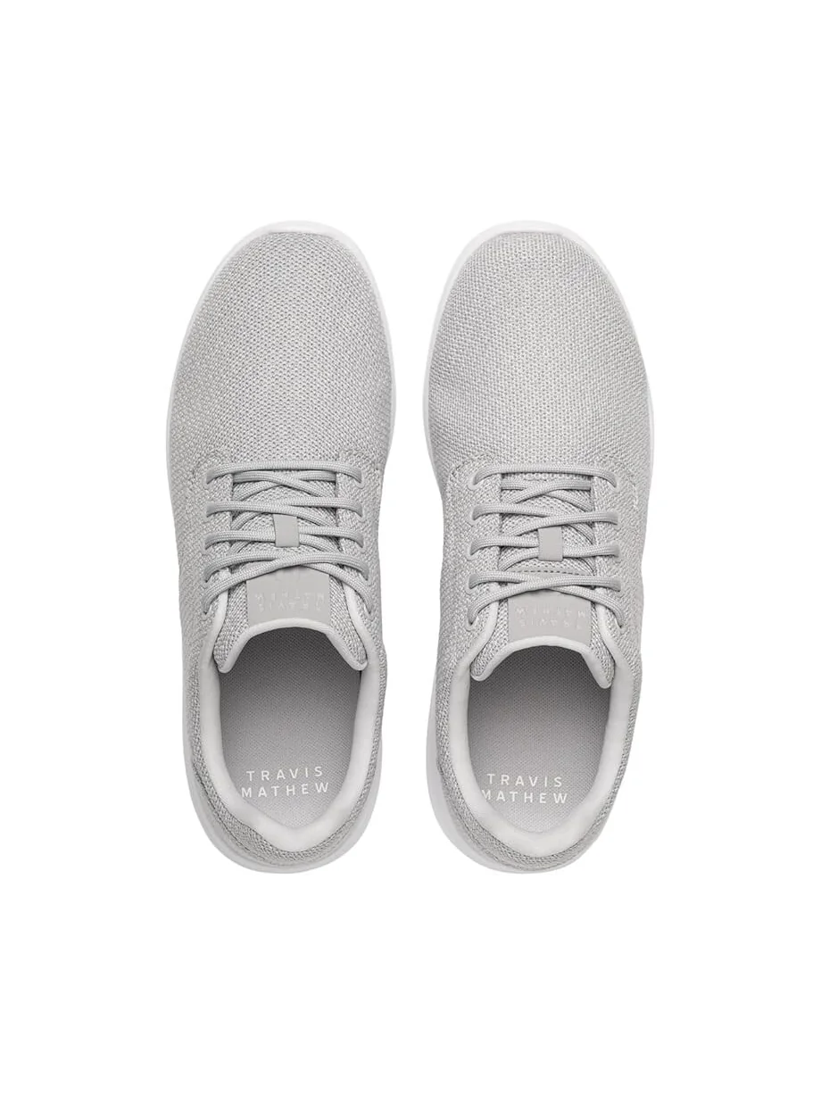 Кроссовки TravisMathew The Daily 2.0 Knit — изображение 2 из 4, серый