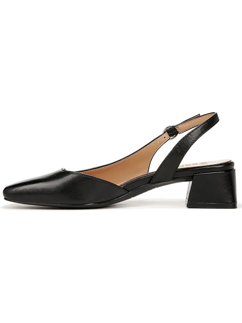 Туфли Naturalizer Jayla Low Heel Slingback Dress Shoes — изображение 4 из 4, черный