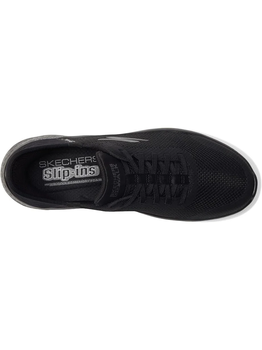 Кроссовки SKECHERS Performance Go Walk Flex Hands Free Slip-Ins - Grand Entry — изображение 2 из 4, черный