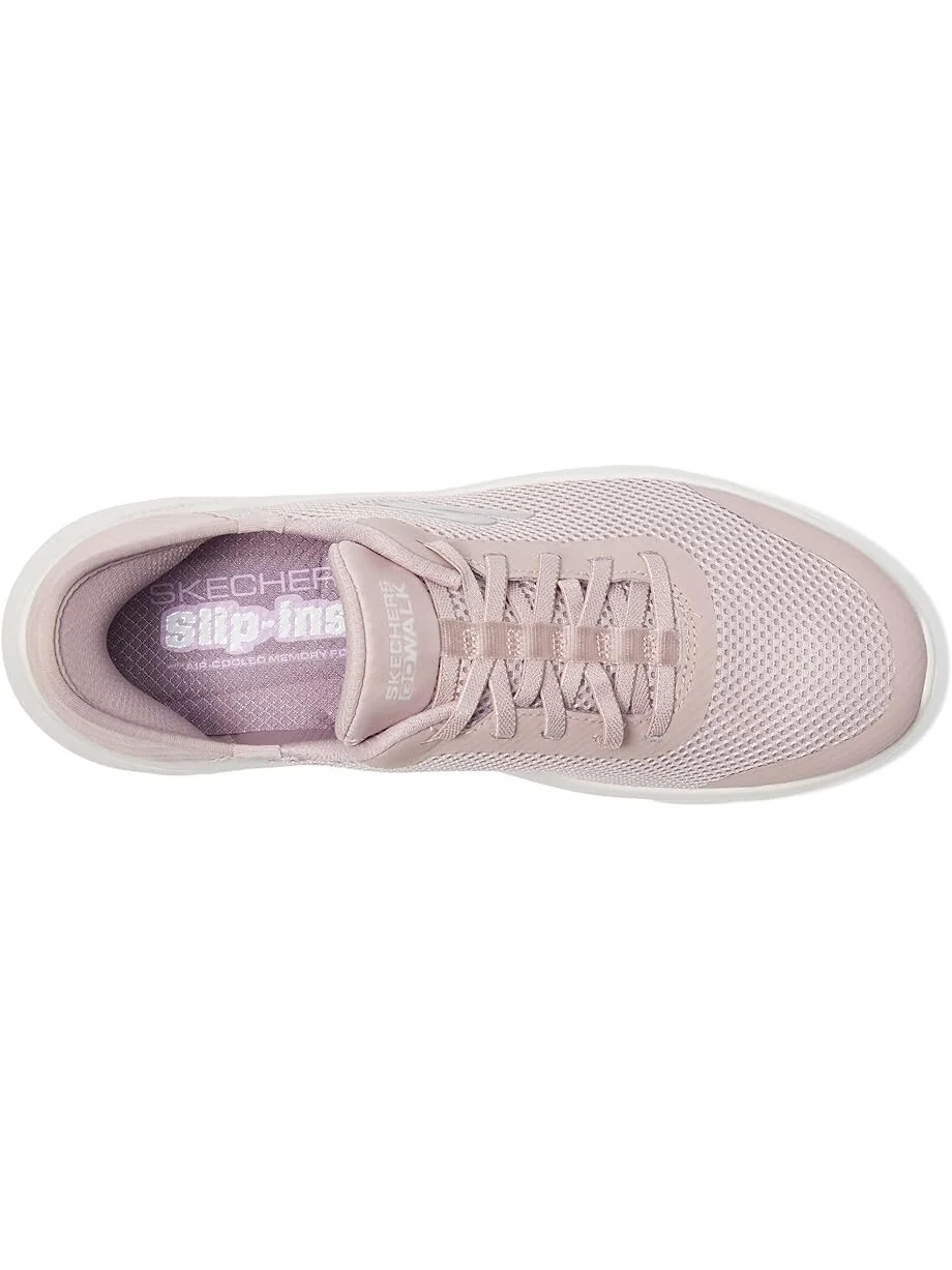 Кроссовки SKECHERS Performance Go Walk Flex Hands Free Slip-Ins - Grand Entry — изображение 2 из 4, сирень
