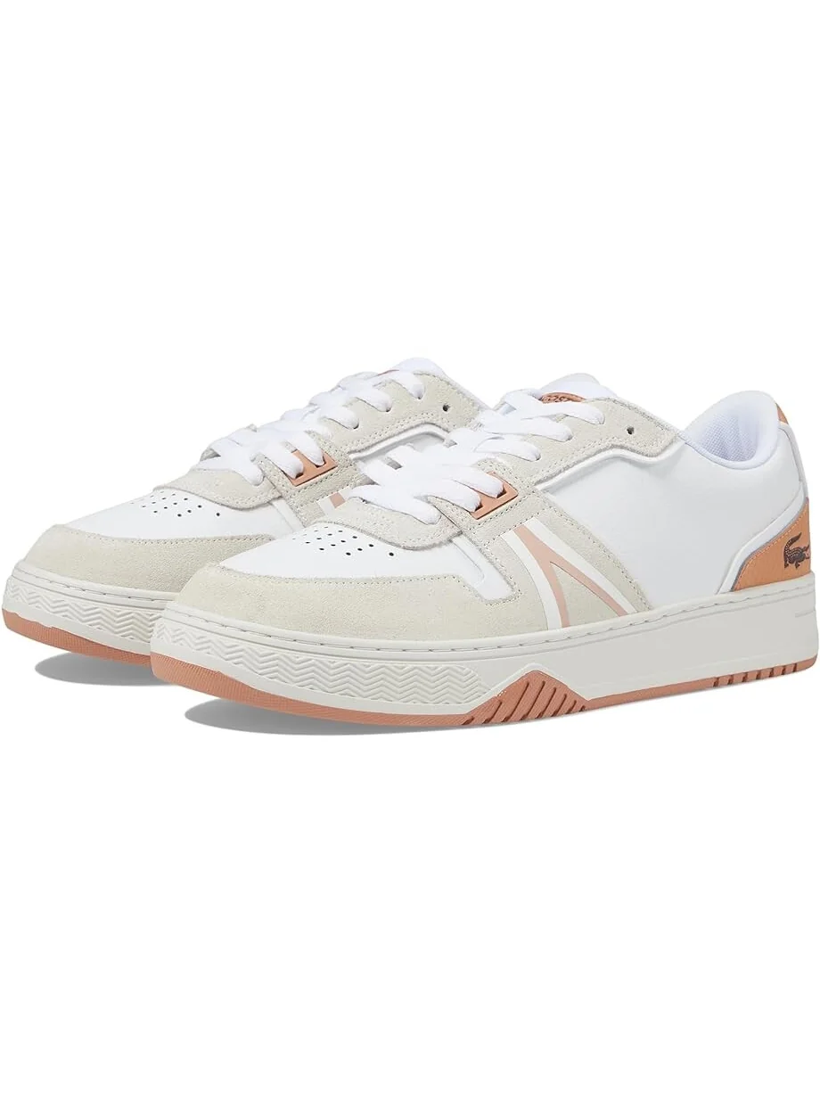 Кроссовки Lacoste L001 124 2 SMA — изображение 1 из 4, белый/светлый коричневый