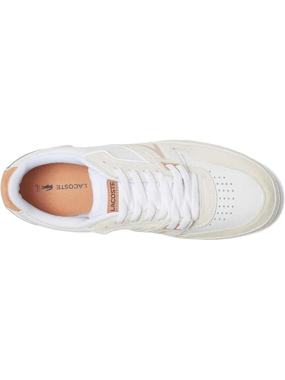 Кроссовки Lacoste L001 124 2 SMA — изображение 2 из 4, белый/светлый коричневый