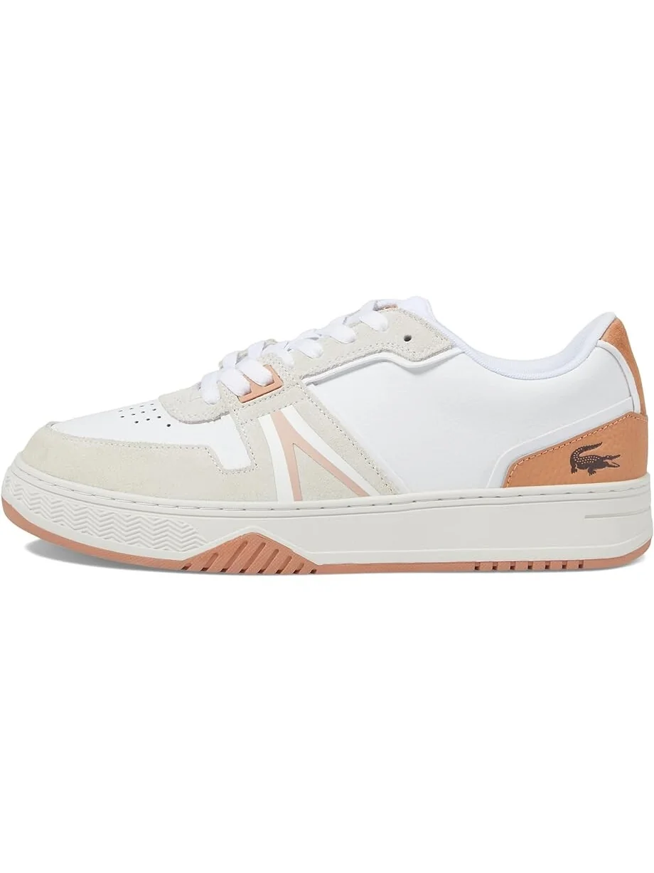 Кроссовки Lacoste L001 124 2 SMA — изображение 4 из 4, белый/светлый коричневый