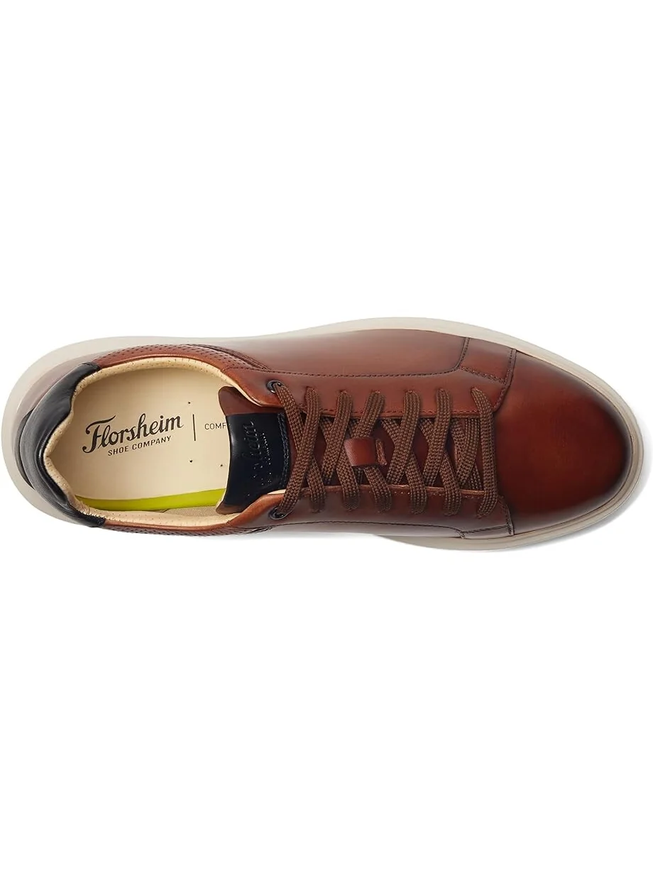 Кроссовки Florsheim Social Lace To Toe Sneakers — изображение 2 из 4, коричневый