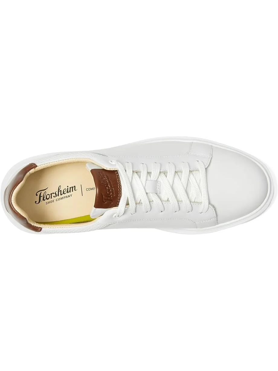 Кроссовки Florsheim Social Lace To Toe Sneakers — изображение 2 из 4, белый