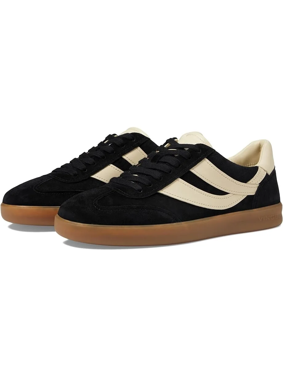 Кроссовки Vince Oasis-M Lace-Up Retro Sneakers — изображение 1 из 4, черный