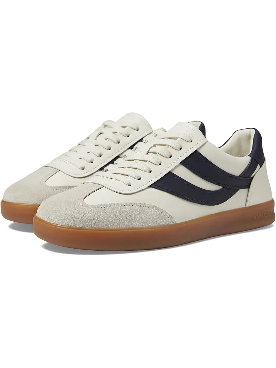 Кроссовки Vince Oasis-M Lace-Up Retro Sneakers — синий