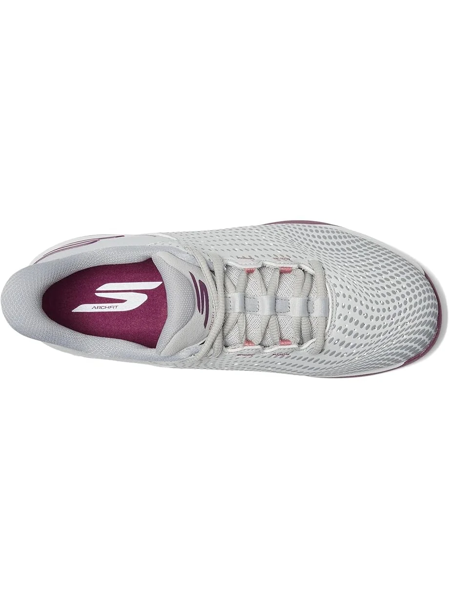 Кроссовки SKECHERS Skechers Pickleball Slip-ins Relaxed Fit: Viper Court Reload — изображение 2 из 4, серый/фиолетовый