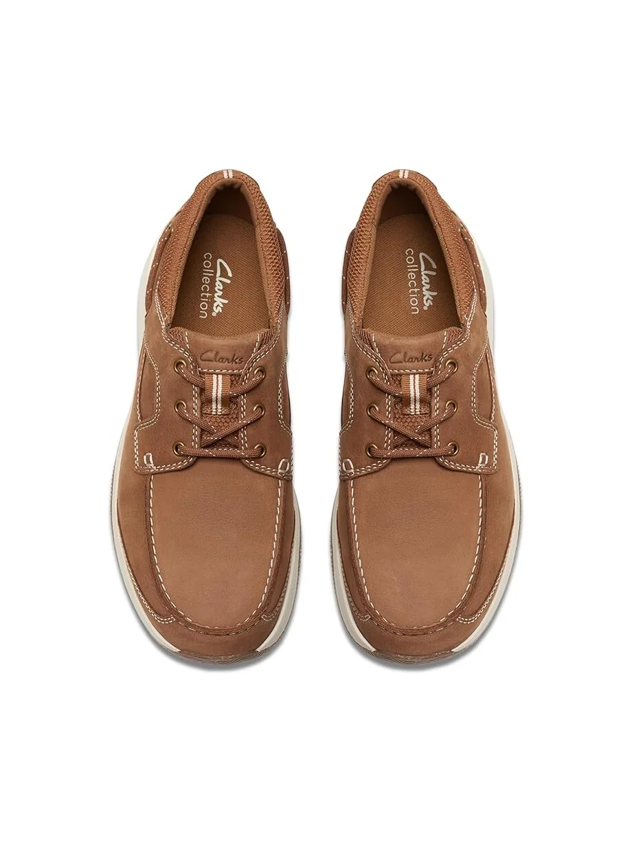Кроссовки Clarks Sailview Lace — изображение 2 из 4, светлый бежевый