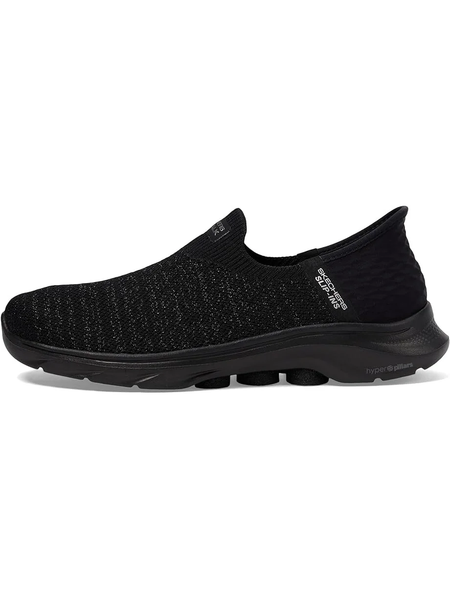Кроссовки SKECHERS Performance Go Walk 7 Springtime Hands Free Slip-Ins — изображение 4 из 4, черный