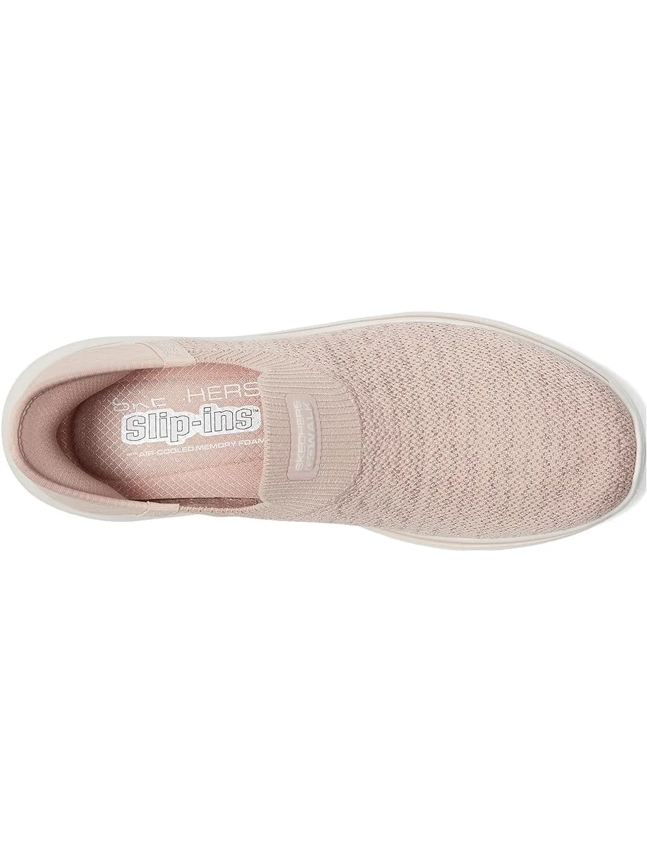 Кроссовки SKECHERS Performance Go Walk 7 Springtime Hands Free Slip-Ins — изображение 2 из 4, розовый