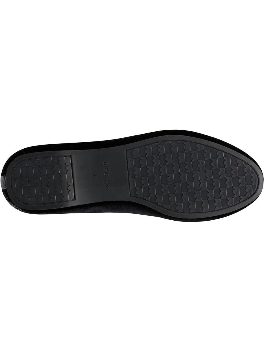 Туфли на плоской подошве Birdies Starling Velvet Flat — изображение 3 из 4, черный