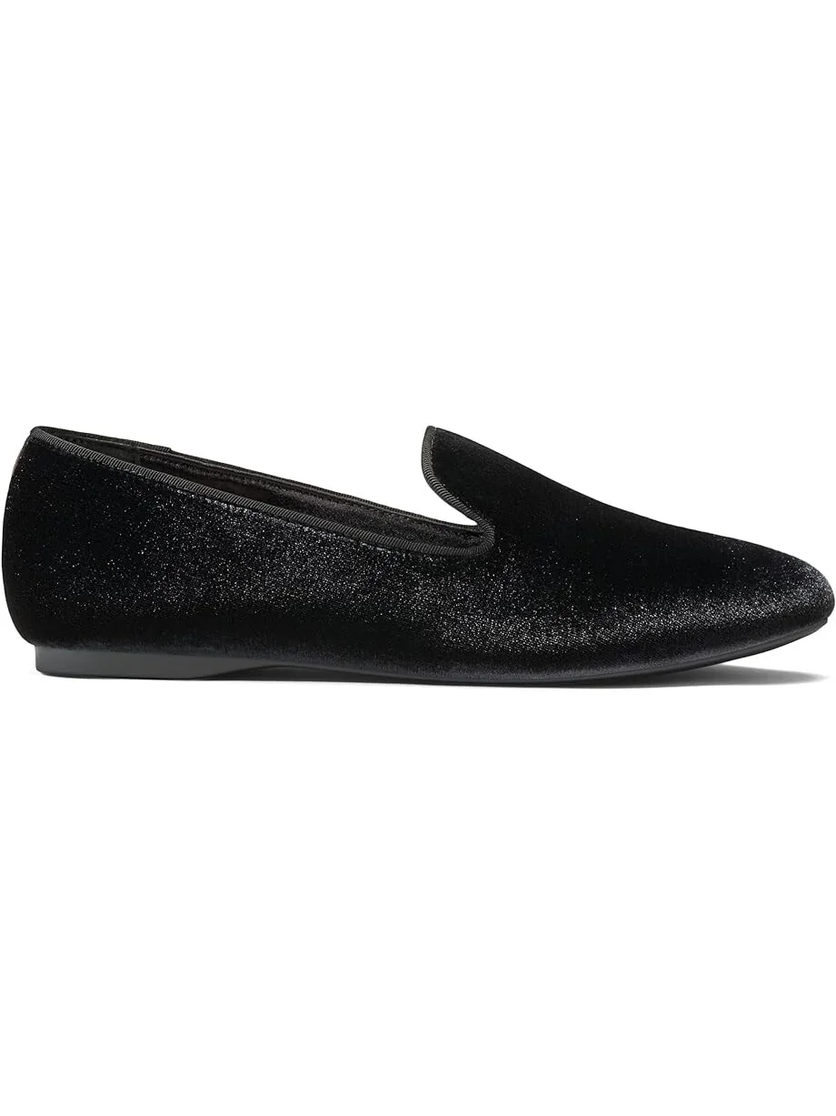 Туфли на плоской подошве Birdies Starling Velvet Flat — изображение 4 из 4, черный