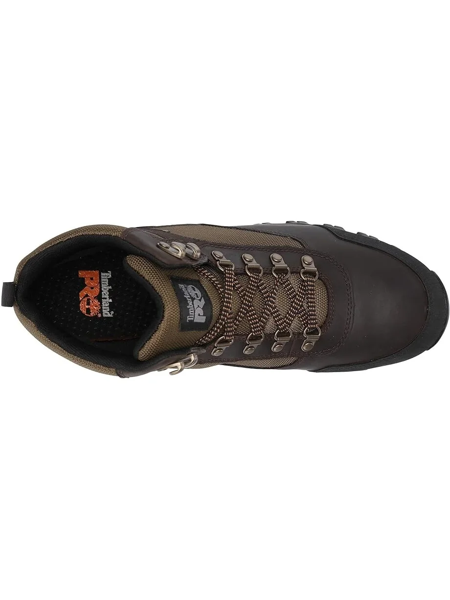 Ботинки мужские Timberland PRO Keele Ridge Work Steel Safety Toe, водонепроницаемые, коричневый нубук — изображение 2 из 4