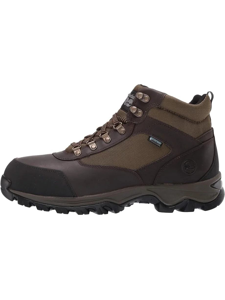 Ботинки мужские Timberland PRO Keele Ridge Work Steel Safety Toe, водонепроницаемые, коричневый нубук — изображение 4 из 4