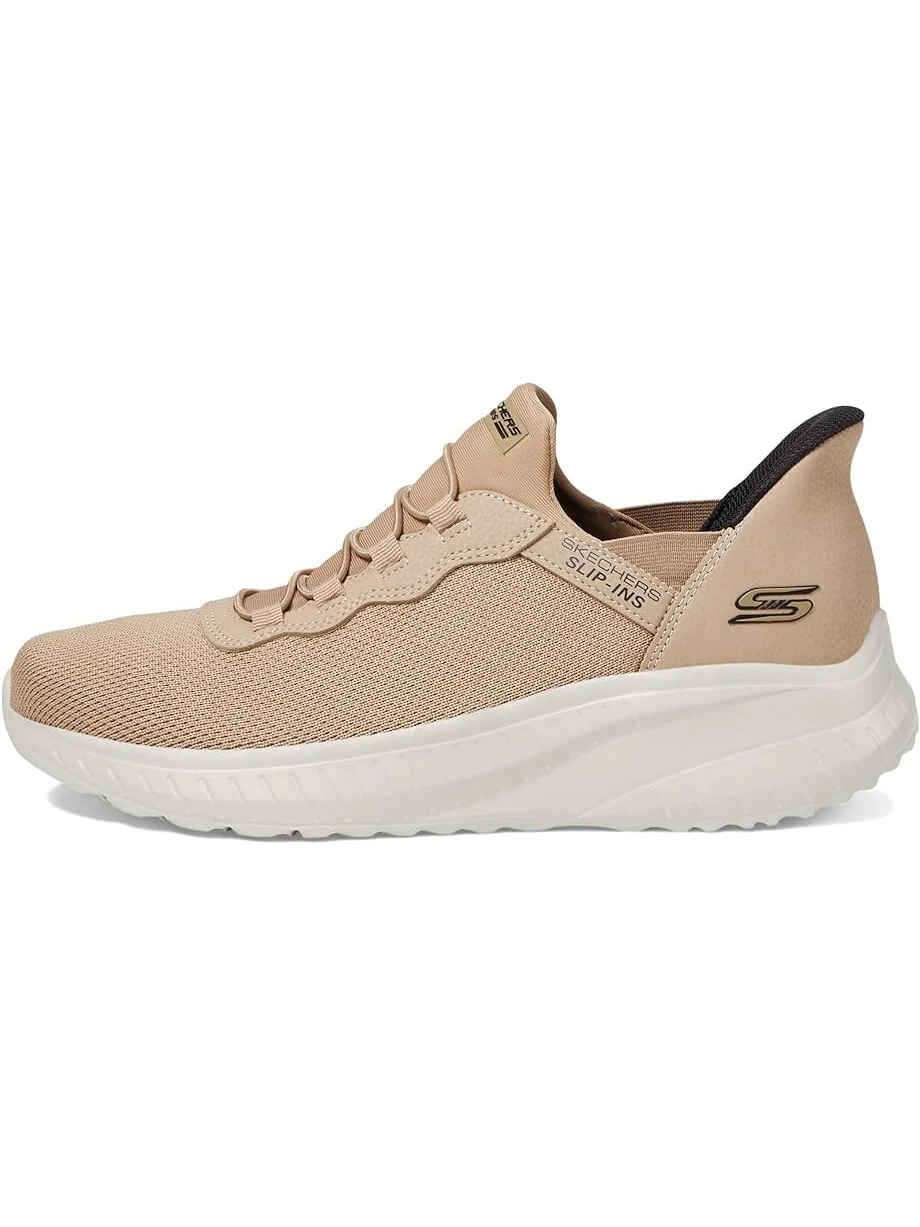 Кроссовки BOBS from SKECHERS Bobs Squad Chaos - Daily Hype Hands Free Slip-Ins — изображение 4 из 4, бежевый