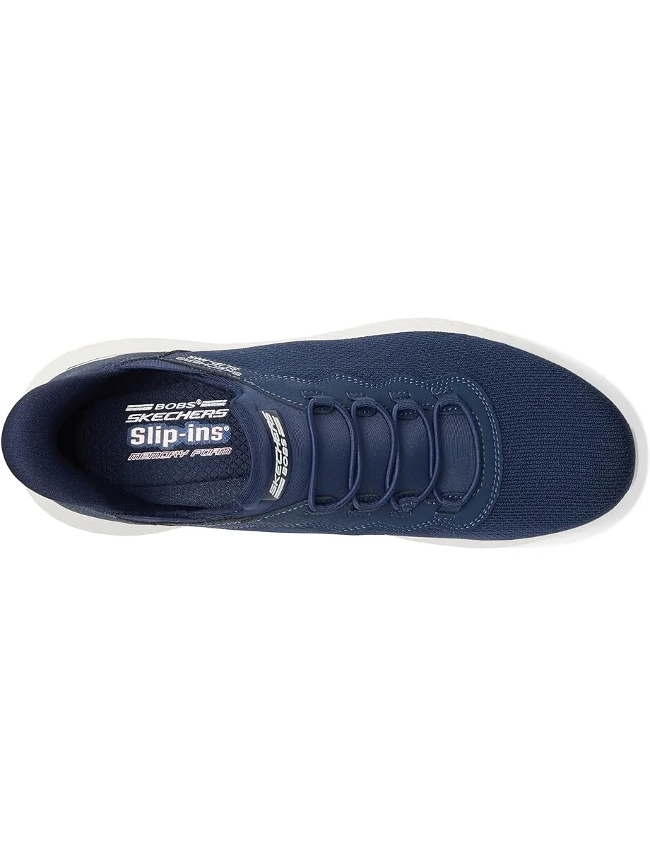 Кроссовки BOBS from SKECHERS Bobs Squad Chaos - Daily Hype Hands Free Slip-Ins — изображение 2 из 4, темно-синий