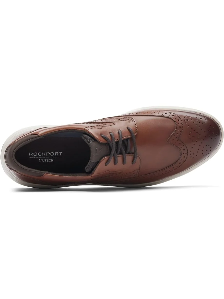 Оксфорды Rockport Noah Wing Tip — изображение 2 из 4, коричневый