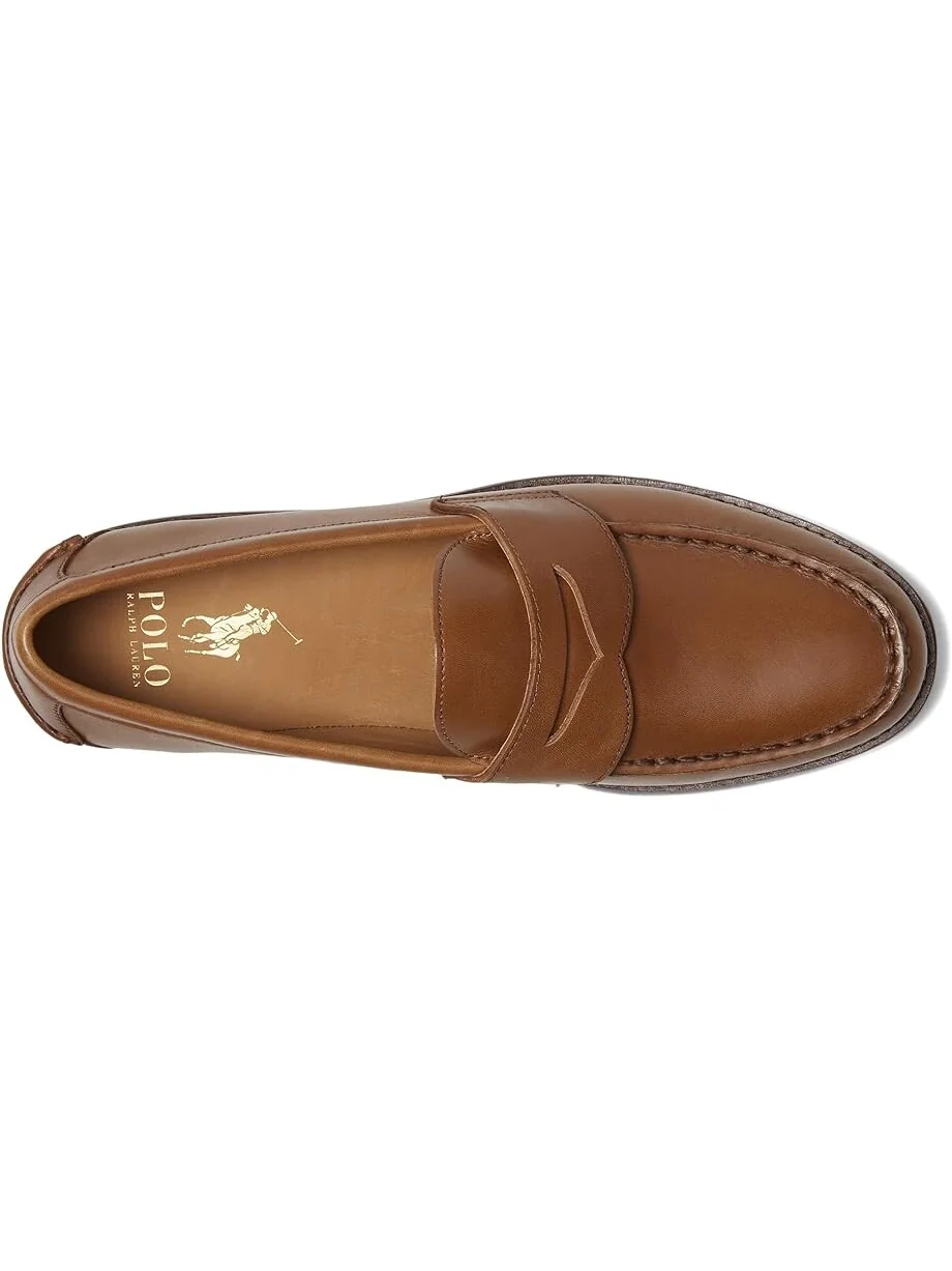 Лоферы Polo Ralph Lauren Alston Penny — изображение 2 из 4, бежевый