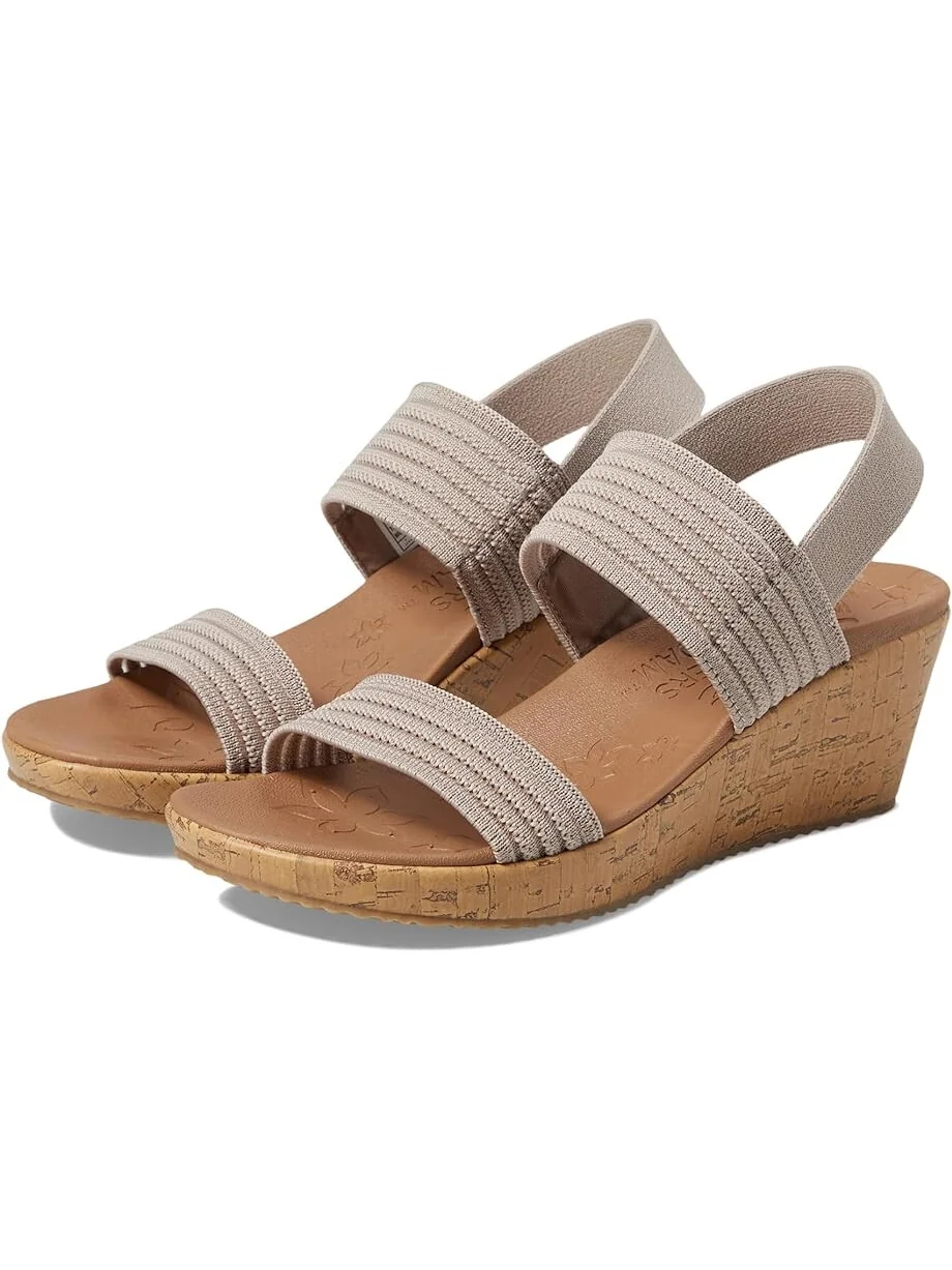 Туфли SKECHERS Beverlee - Sheer Luck — изображение 1 из 4, тауп