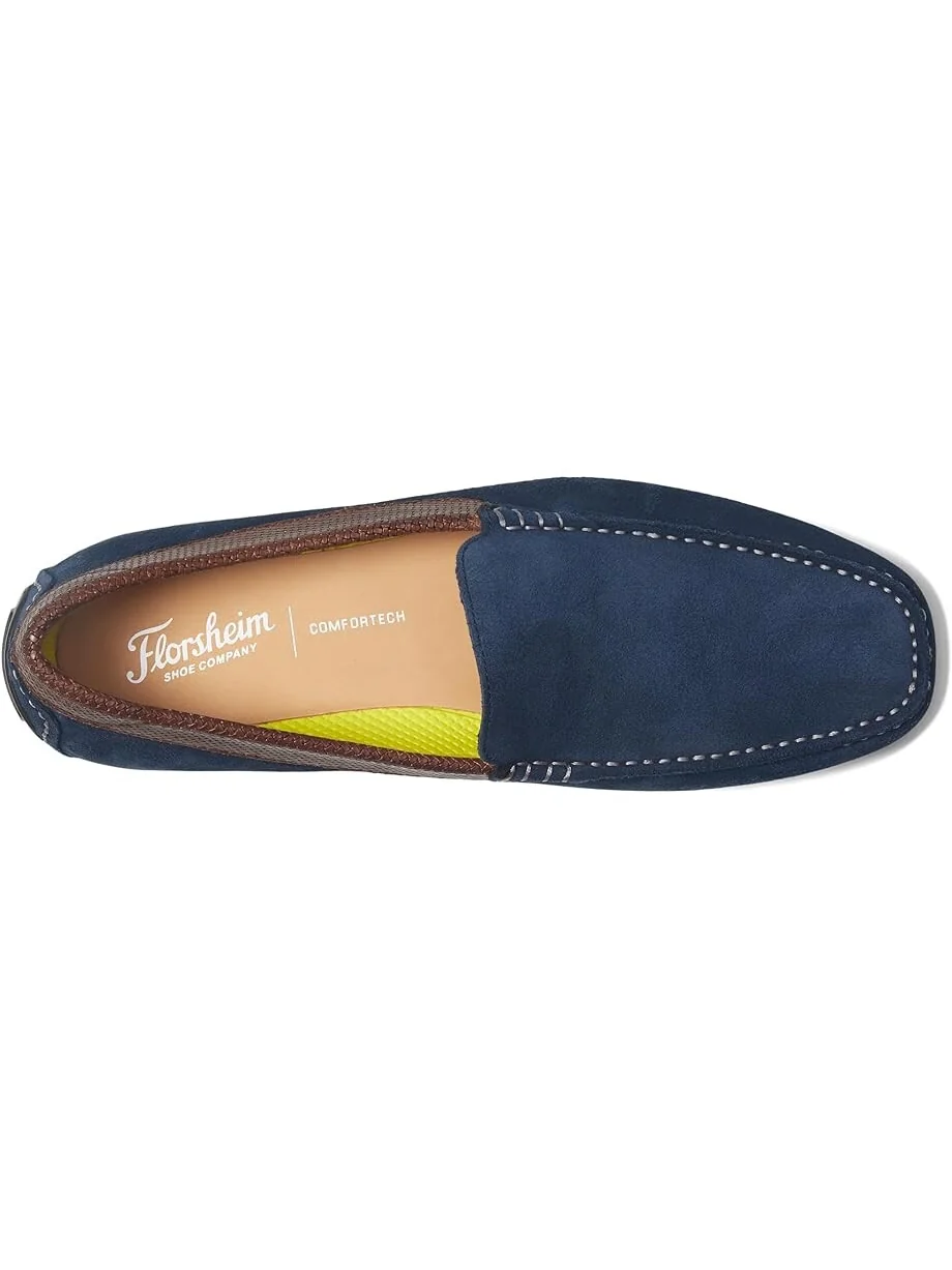 Лоферы Florsheim Motor Moc Toe Venetian Driver — изображение 2 из 4, темно-синий