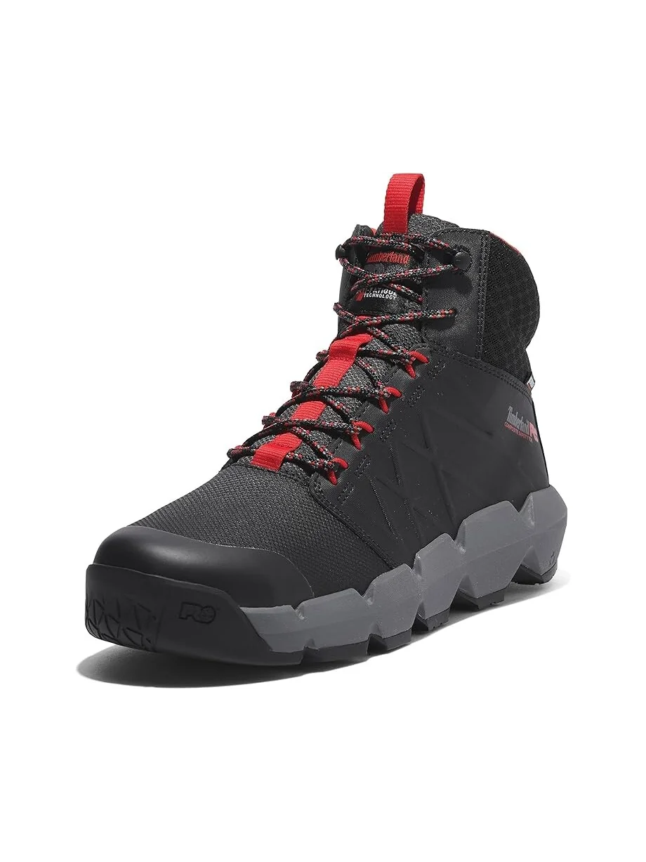 Ботинки мужские Timberland PRO Morphix водонепроницаемые — красный