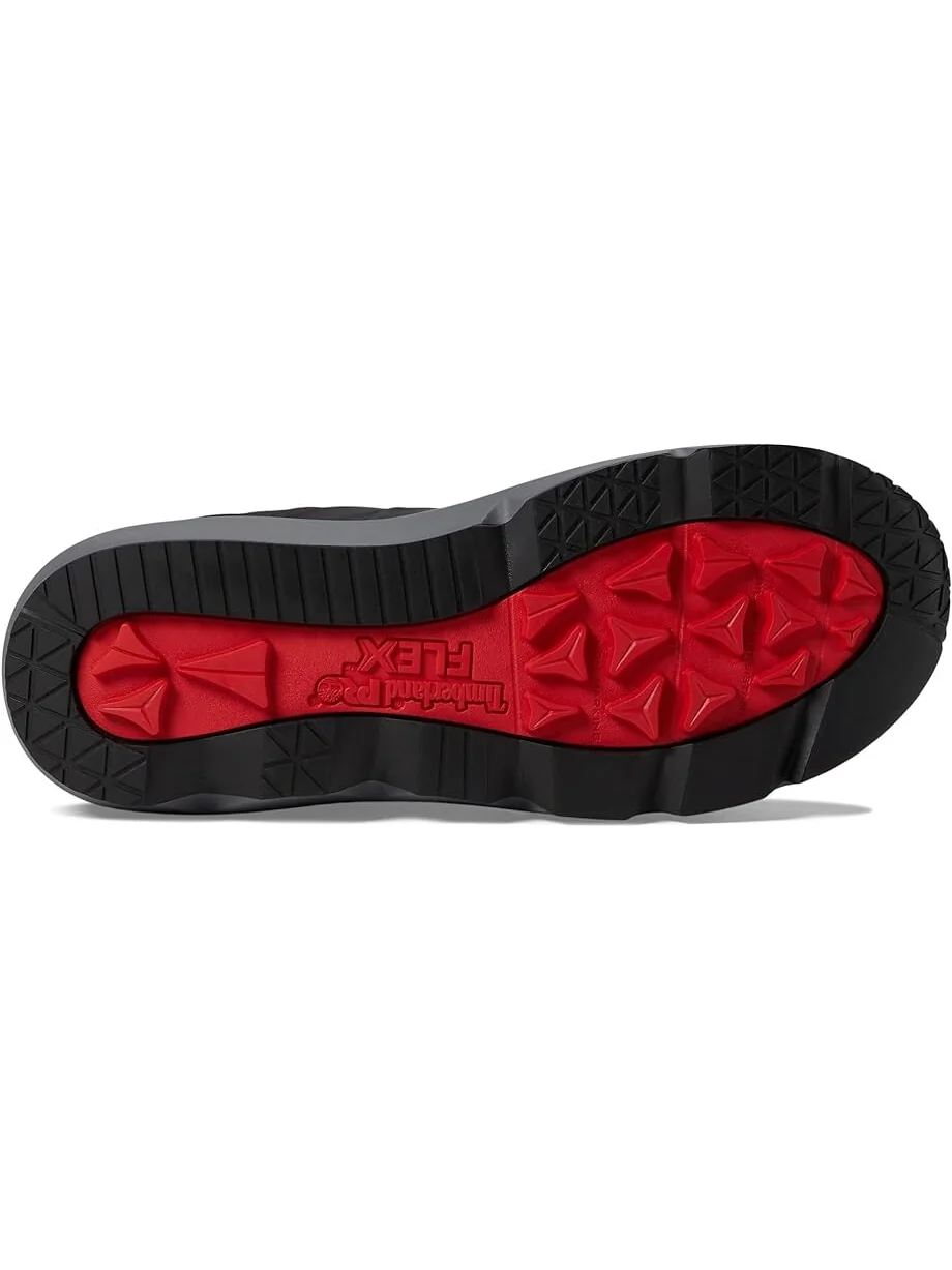 Ботинки мужские Timberland PRO Morphix водонепроницаемые — изображение 3 из 4, черный/красный